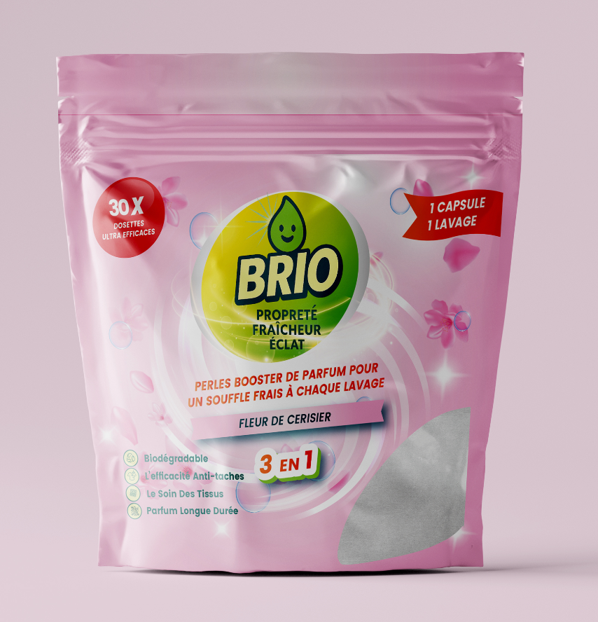 Brio 3 en 1 - Parfum Fleur de cerisier - 30 capsules
