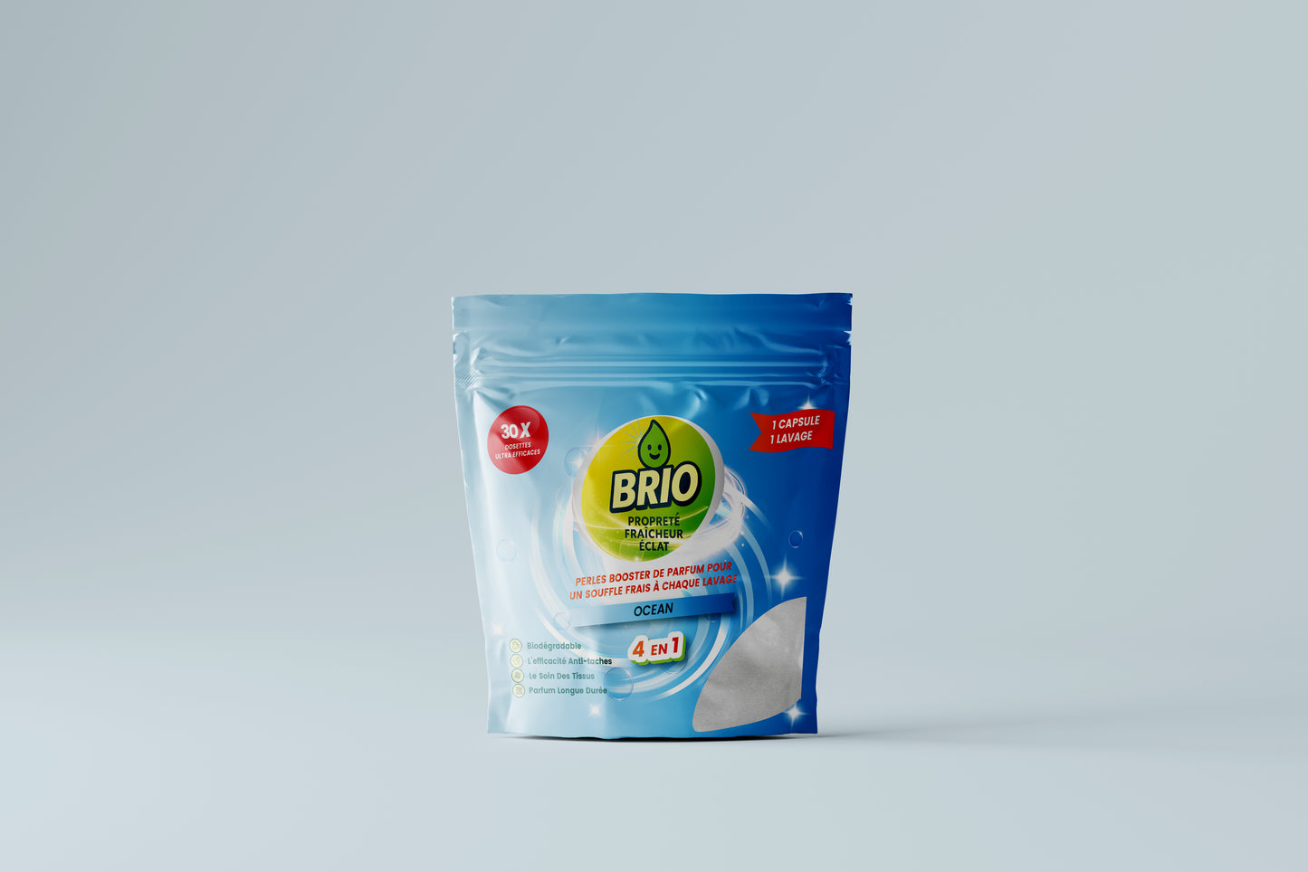 Brio 4 en 1 – Parfum Ocean – 30 capsules